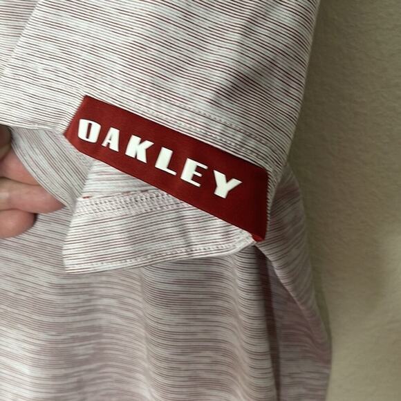OAKLEY‎ HYDROLIX GRAVITY POLO MEN'S SHIRT SIZE L - Picture 5 of 7